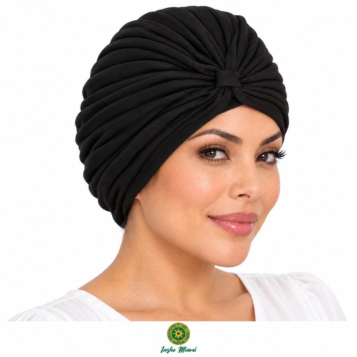 Pañuelo de Cabeza Plisado Elastizado – Varios Colores | Inshe Miami