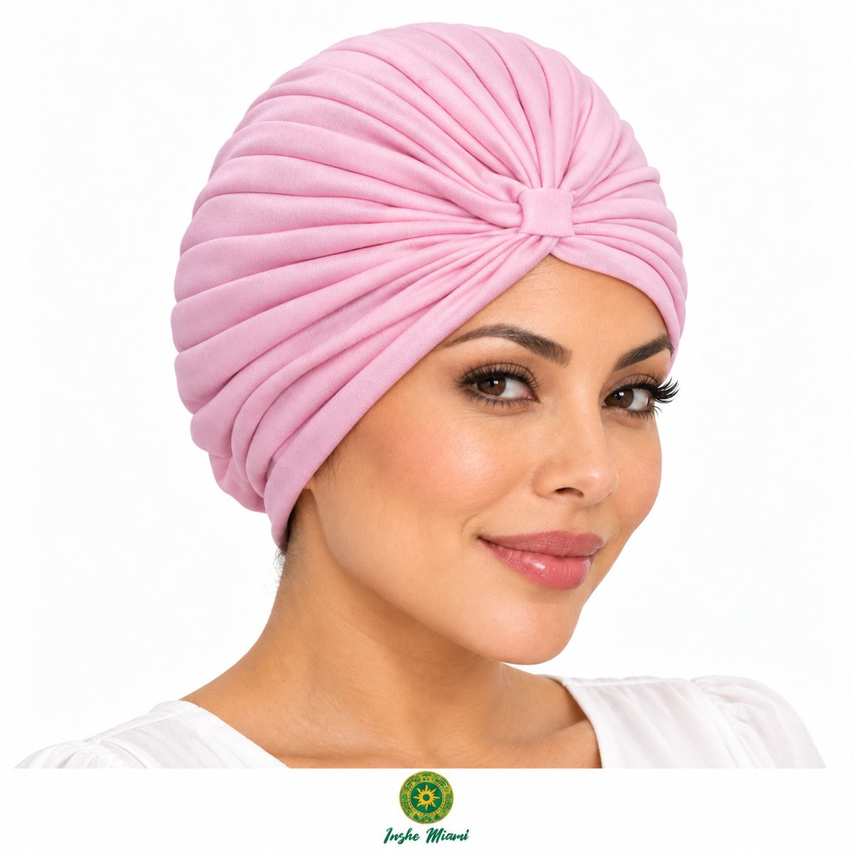 Pañuelo de Cabeza Plisado Elastizado – Varios Colores | Inshe Miami