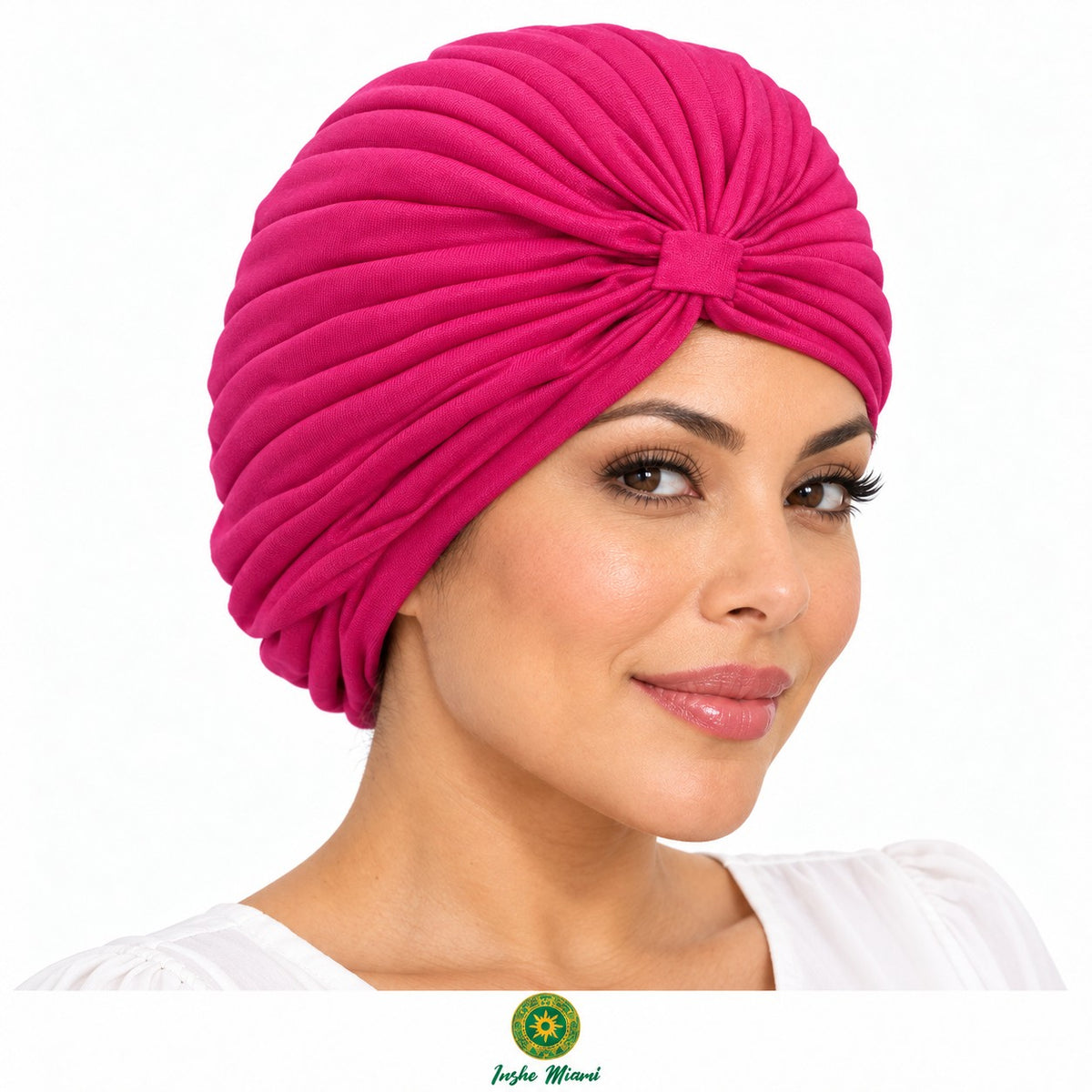 Pañuelo de Cabeza Plisado Elastizado – Varios Colores | Inshe Miami