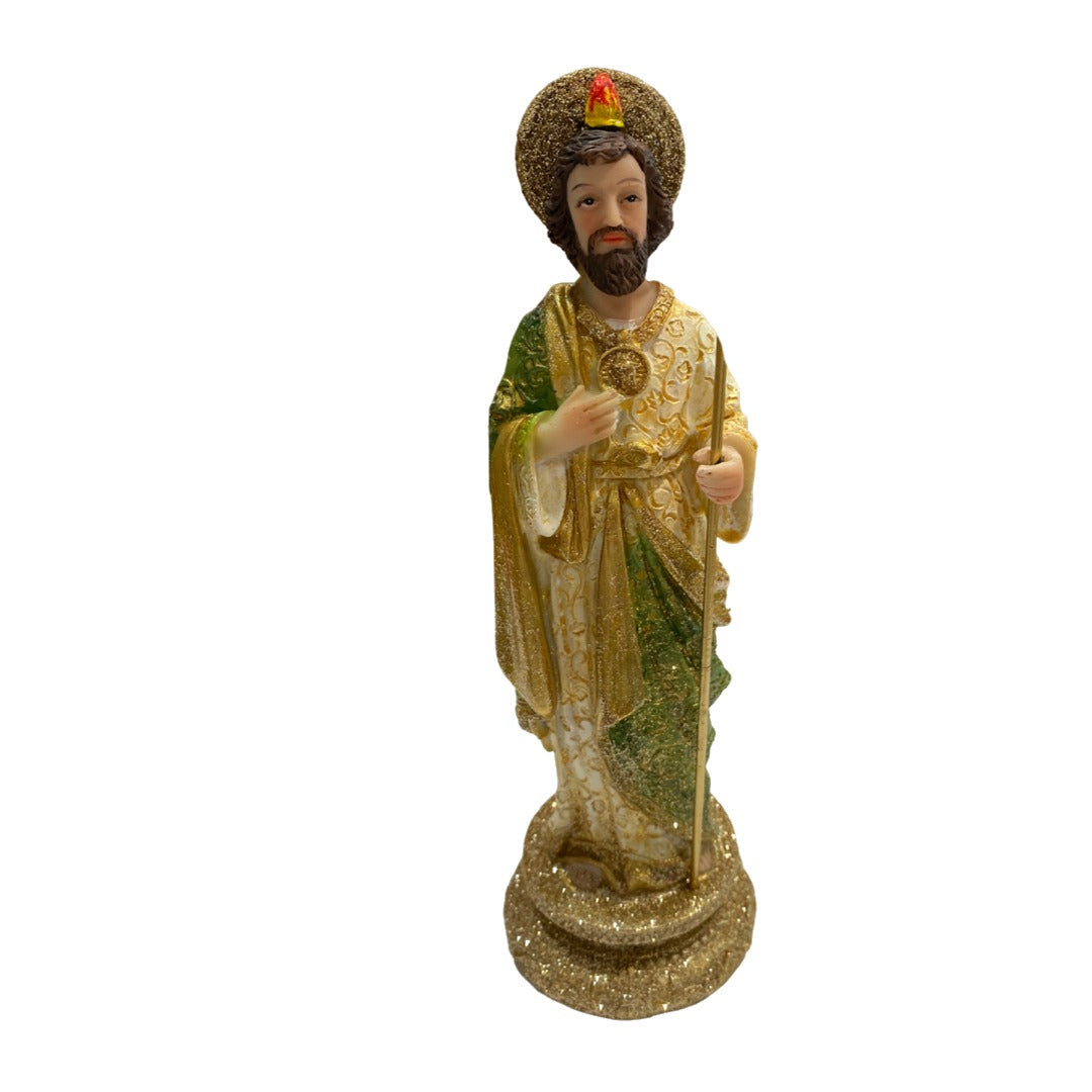 Imagen de San Judas Tadeo con brillo - St. Jude statue