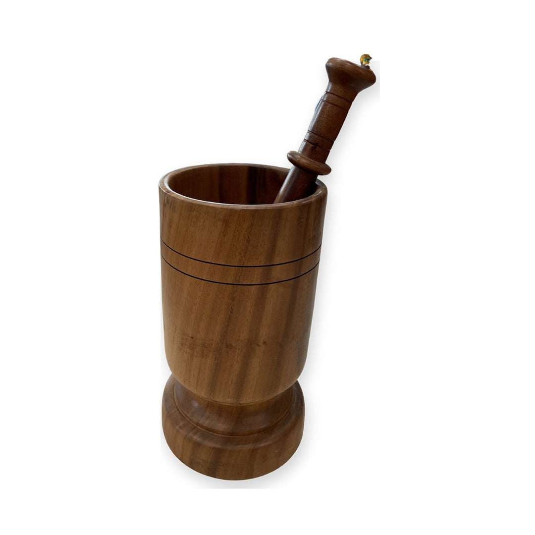 Mortero de Madera Grande 18"