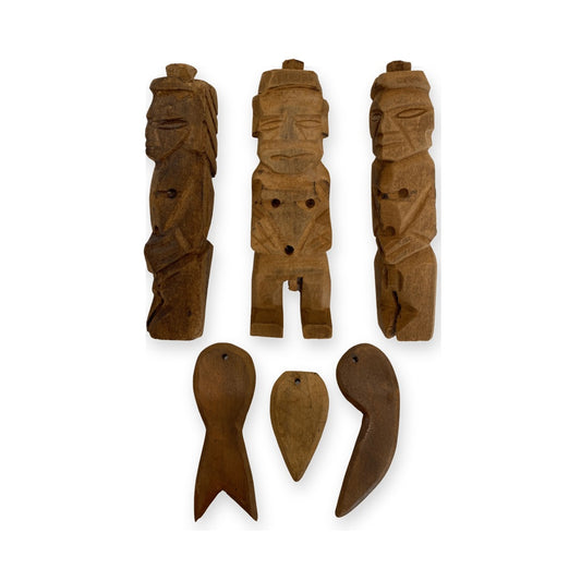 Herramientas de Orun de madera
