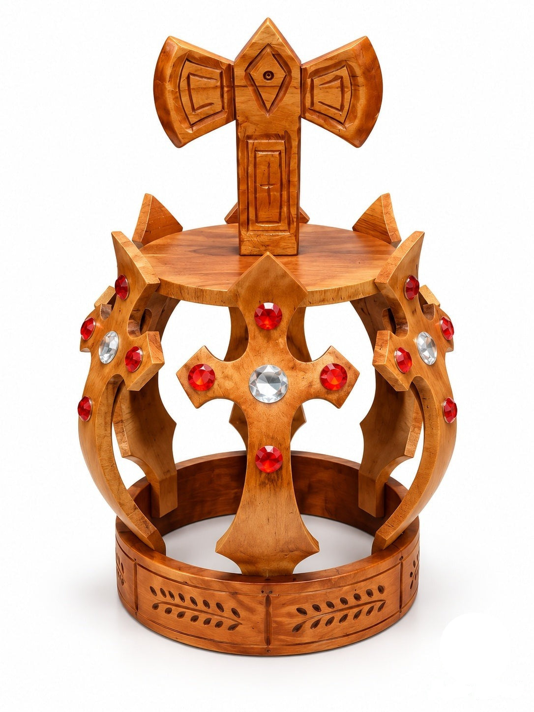 Corona de Madera para Chango 10"-15" | Inshe Miami