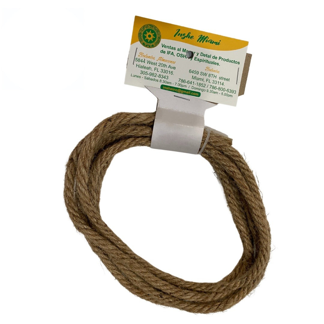 Soga Natural 9.5 ft para Uso Tradicional y Ceremonial | Inshe Miami