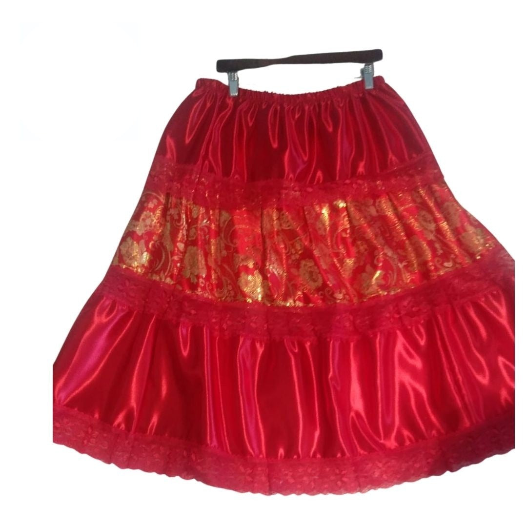 Saya Roja y Dorada para Chango | Inshe Miami