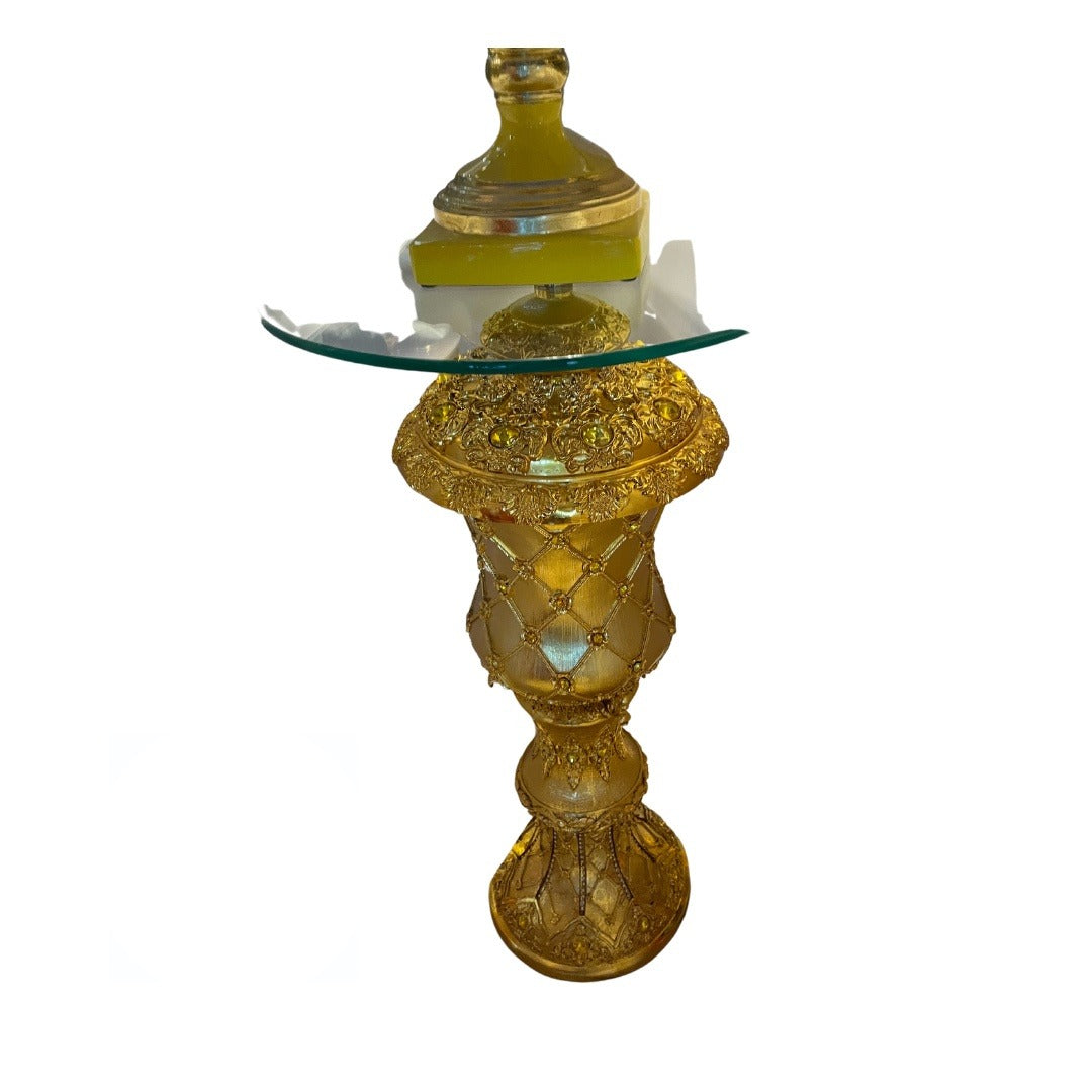 Pedestal Grande con Cristal 33" | Inshe Miami