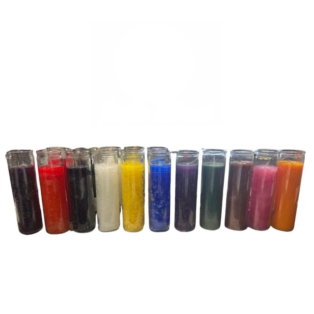 Velas 8” (Elige el Color) – Uso Espiritual y Ritual | Inshe Miami