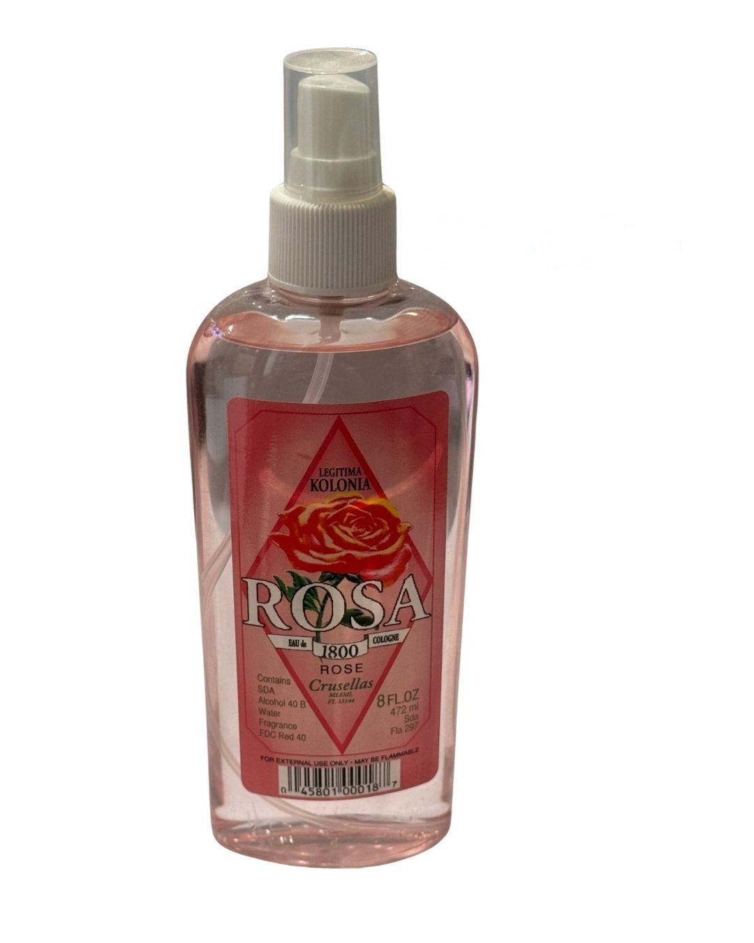 Colonia Espiritual de Rosa 8 oz | Inshe Miami