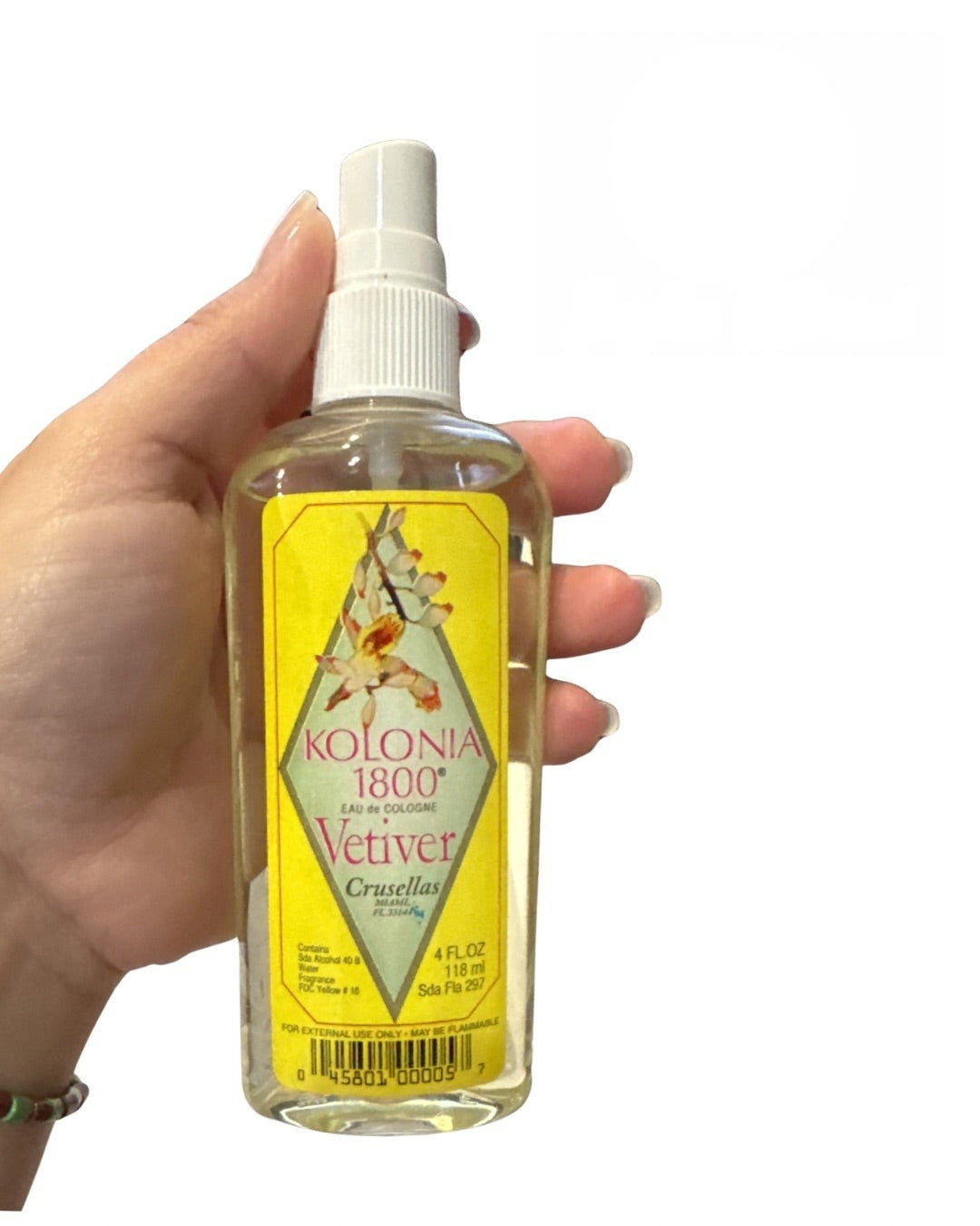 Colonia Espiritual de Vetiver 4 oz | Inshe Miami