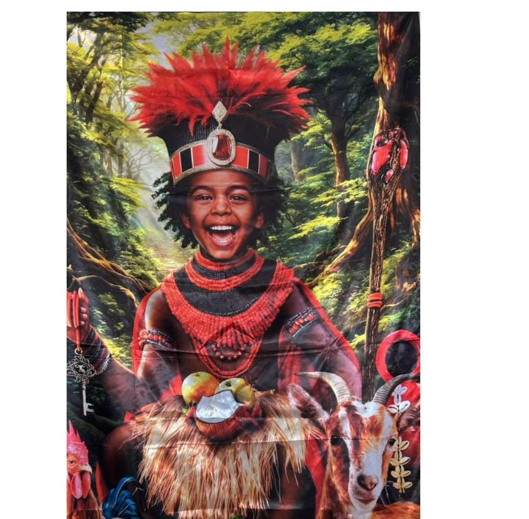 Tapiz de Elegua 88” x 57” | Inshe Miami