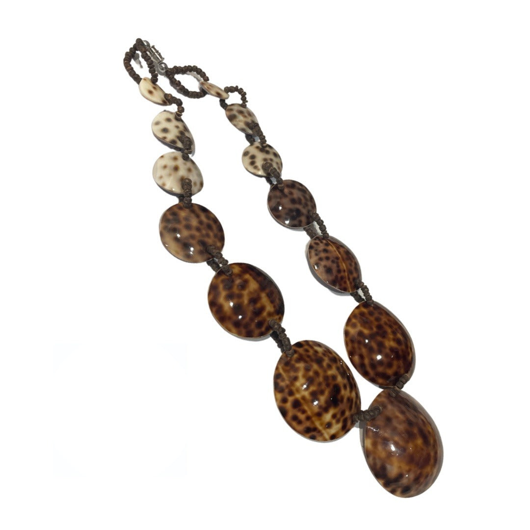 Collar de Caracol Tigre 20" | Inshe Miami