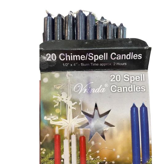 Velas de 4 pulgadas negras