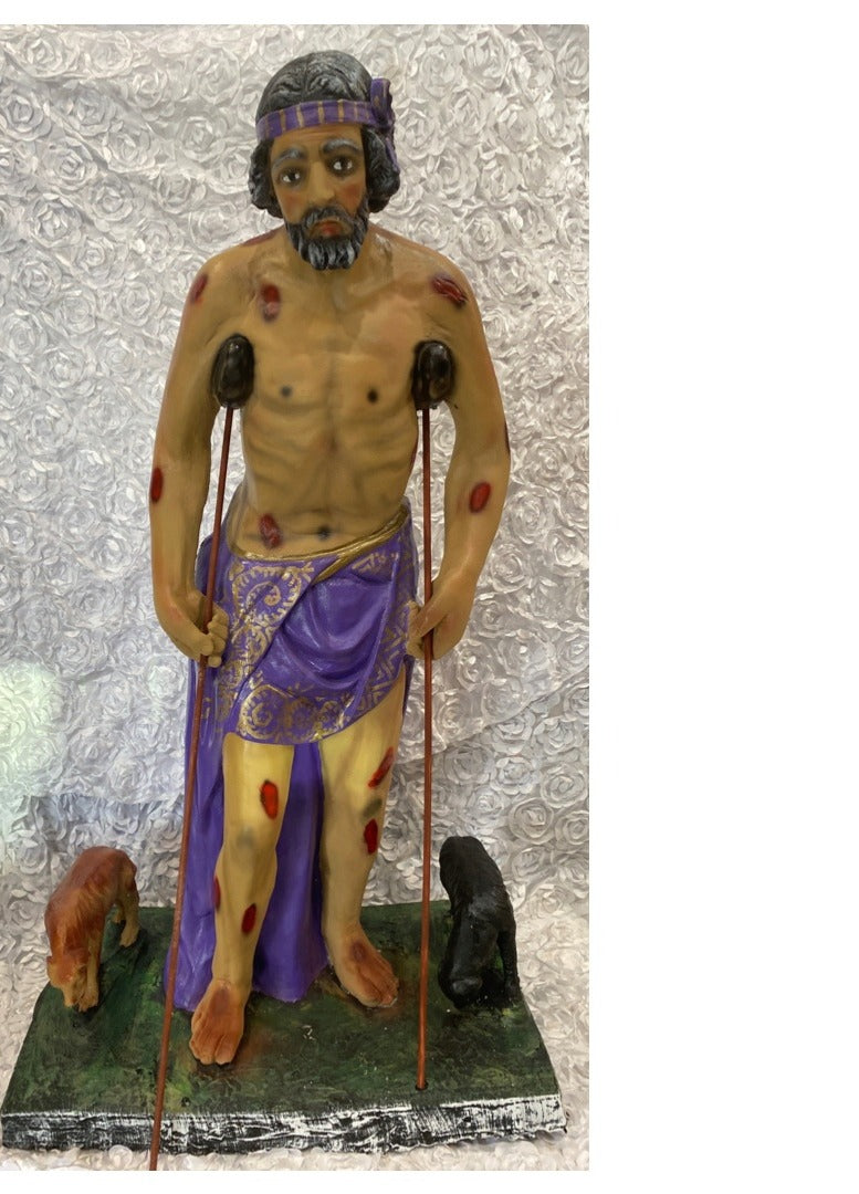 Imagen de San Lazaro de Yeso 4 Pies | Inshe Miami
