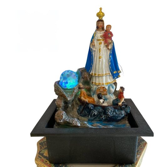 Fuente con la Virgen de la Caridad 24" | Inshe Miami