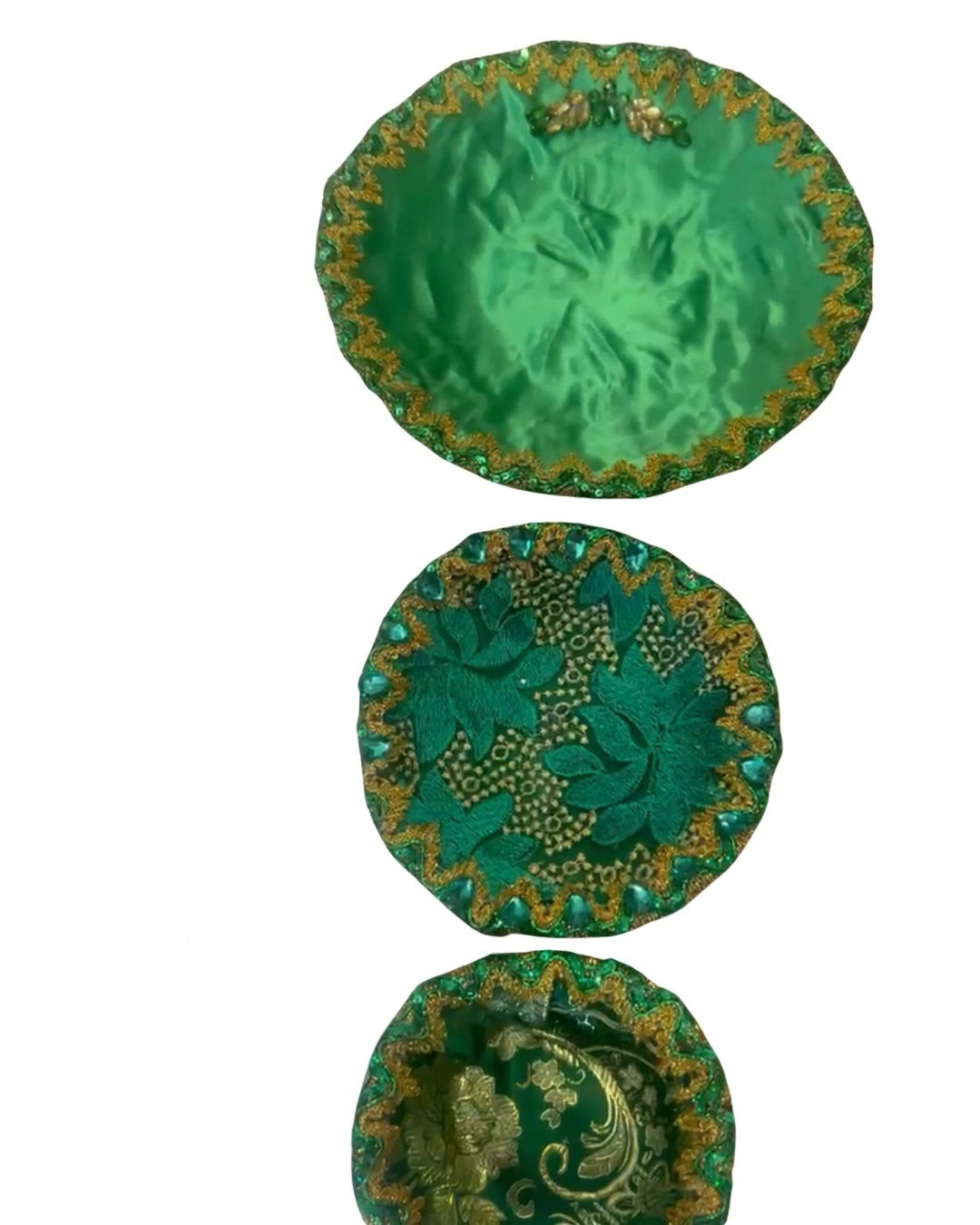 Cesta Decorada Verde | Inshe Miami