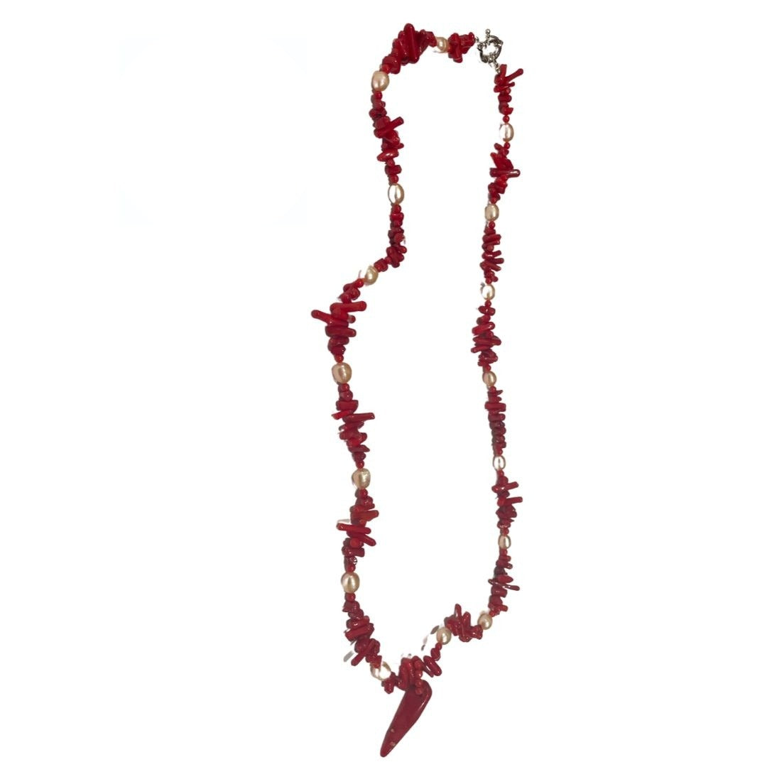 Collar Como Coral Adornado 32" | Inshe Miami
