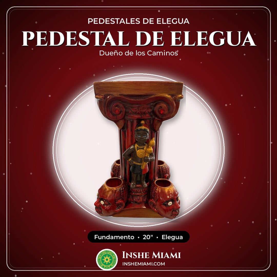 Pedestal para Elegua 20" | Inshe Miami
