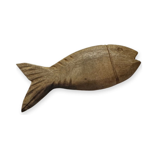 Pescado de Madera Tallado