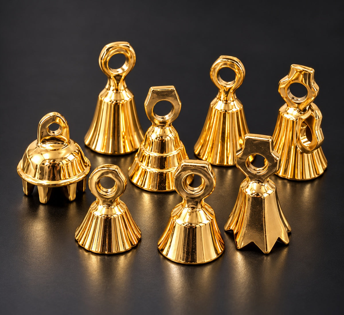 2” Bronze Bell with Ring – 1 Piece or Dozen | Inshe Miami