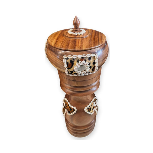 Pilon y Batea Decorados con Caracoles