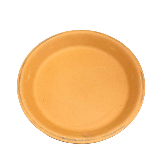 Plato de barro natural plain para Orishas
