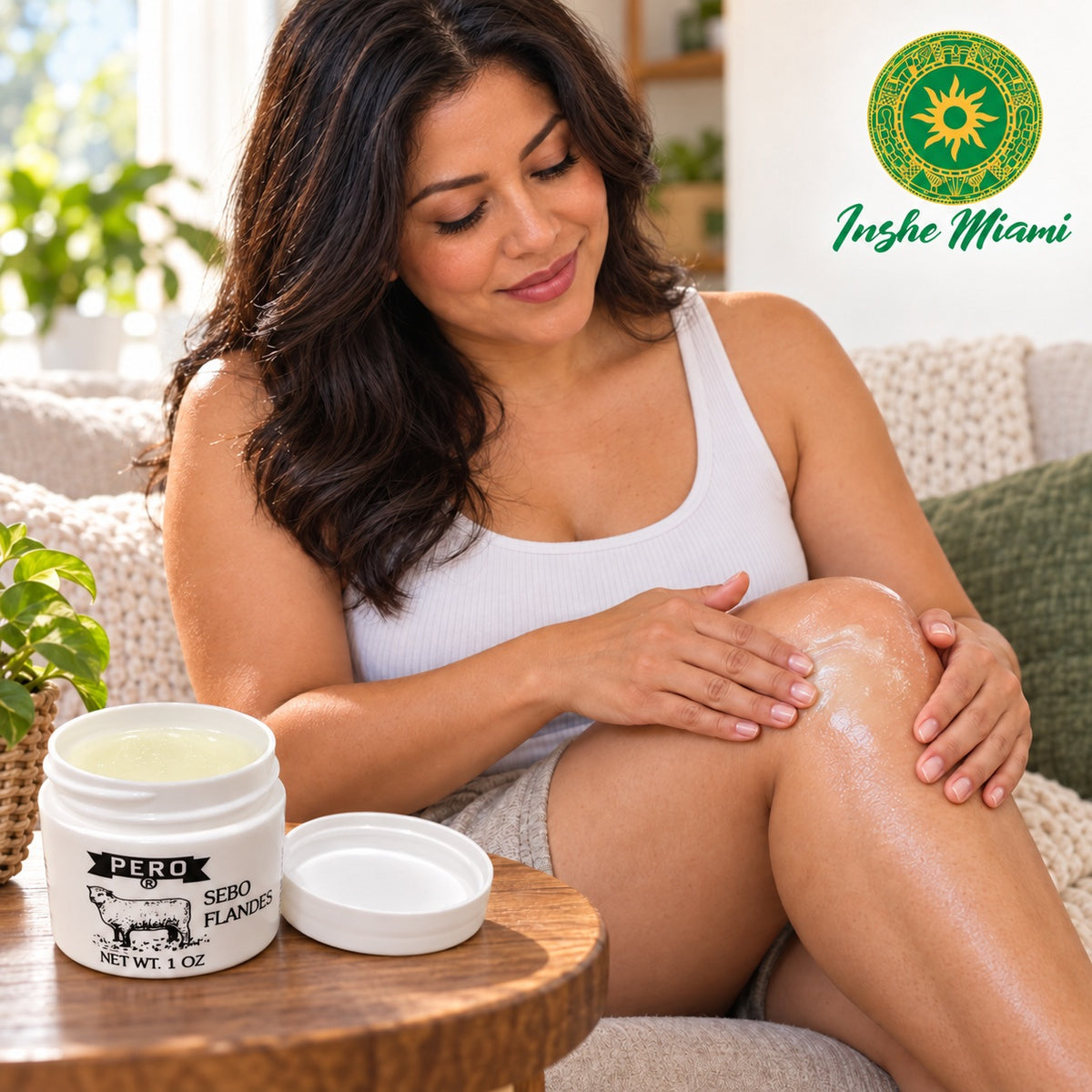 Sebo de Carnero 1 oz – Hidratación y Cuidado Tradicional para Piel Seca | Inshe Miami
