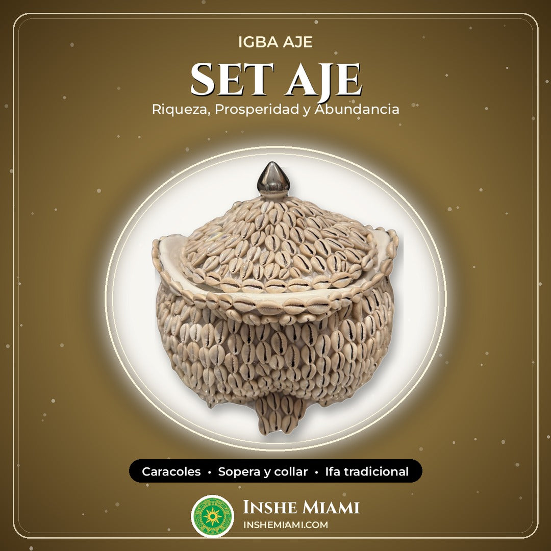Set Aje Forrado en Caracoles | Inshe Miami