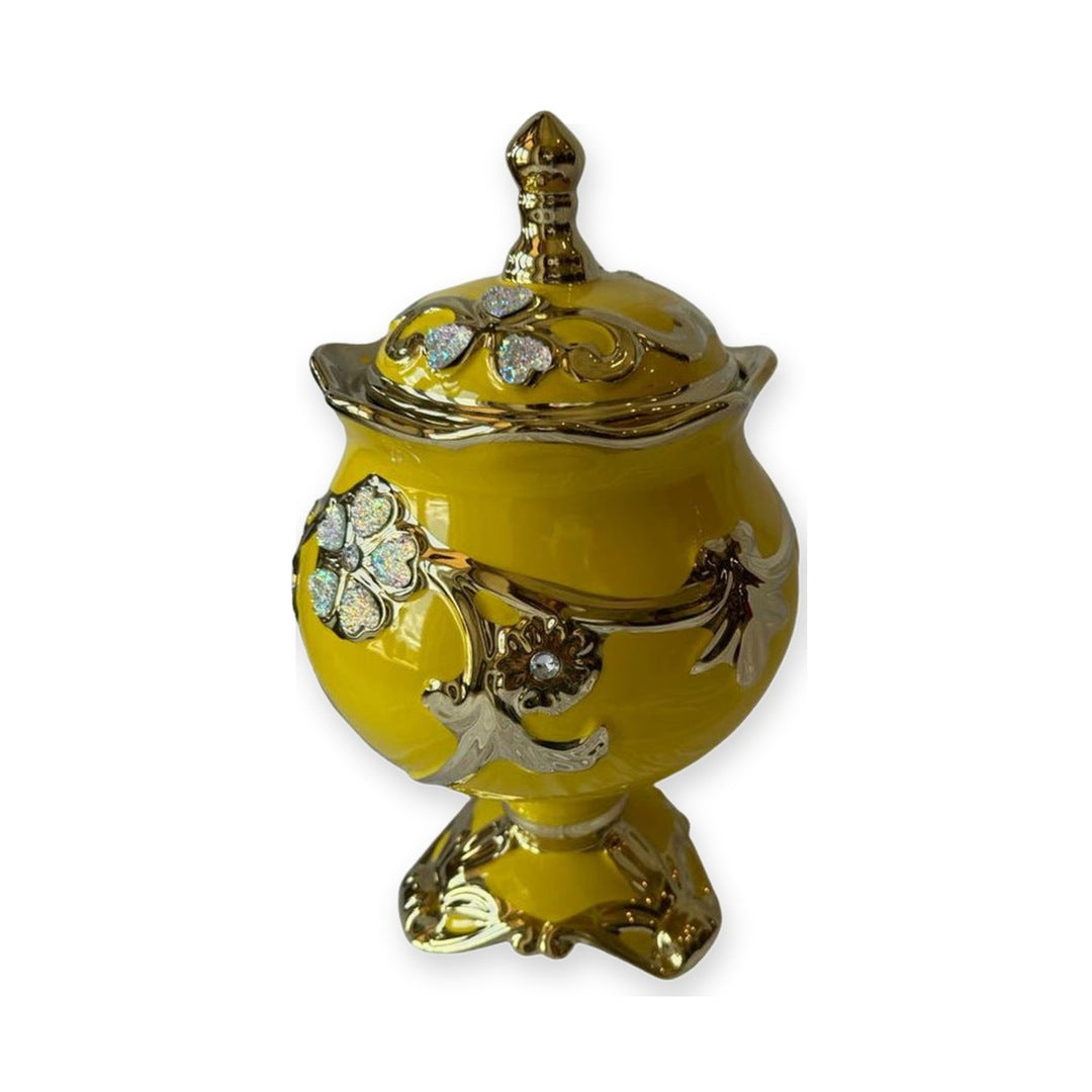 Sopera Copa con Flor 15"