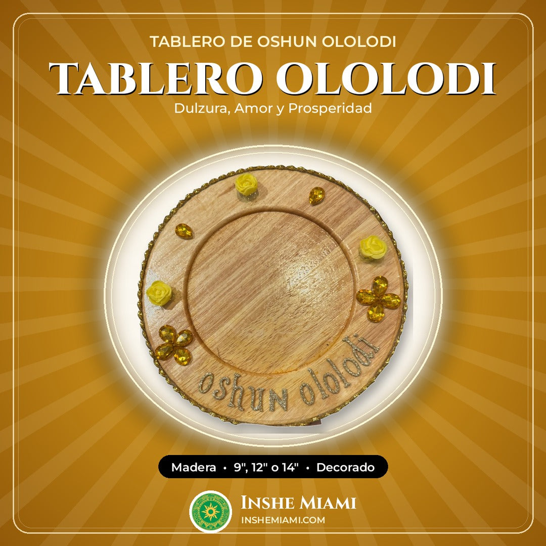 Tablero para Oshun Ololodi | Inshe Miami