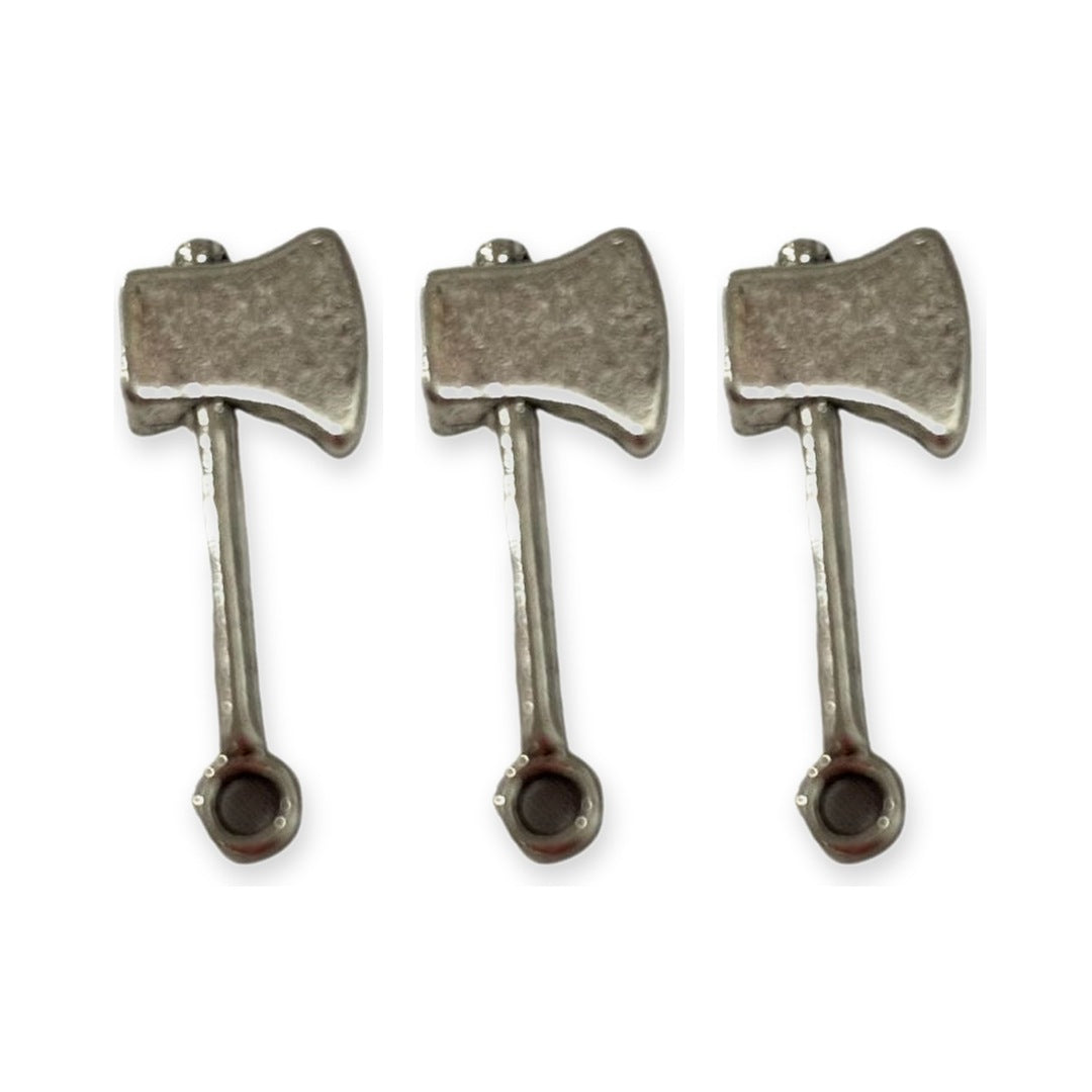 Herramienta de ebbo hacha plateada - 3 piezas