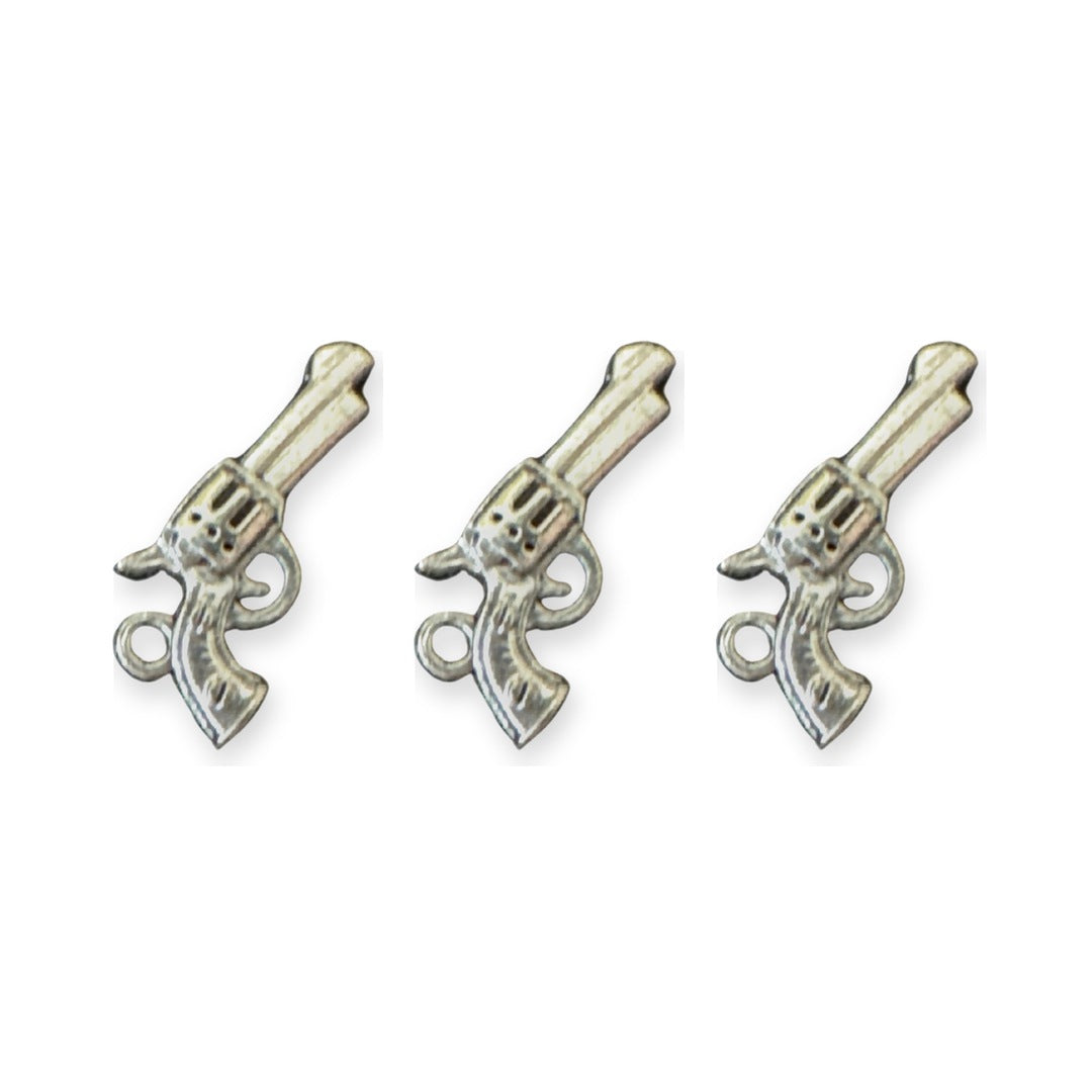 Herramienta de ebbo pistola plateada - 3 piezas