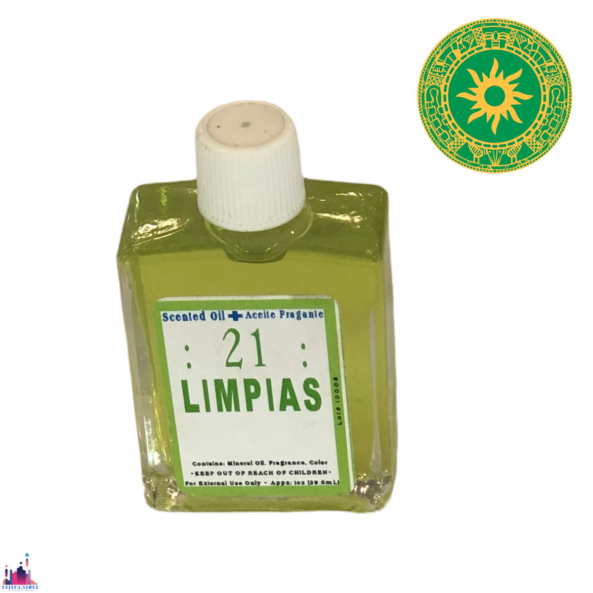 21 Cleansing Oil 1 oz for Spiritual and Traditional Use | Inshe Miami