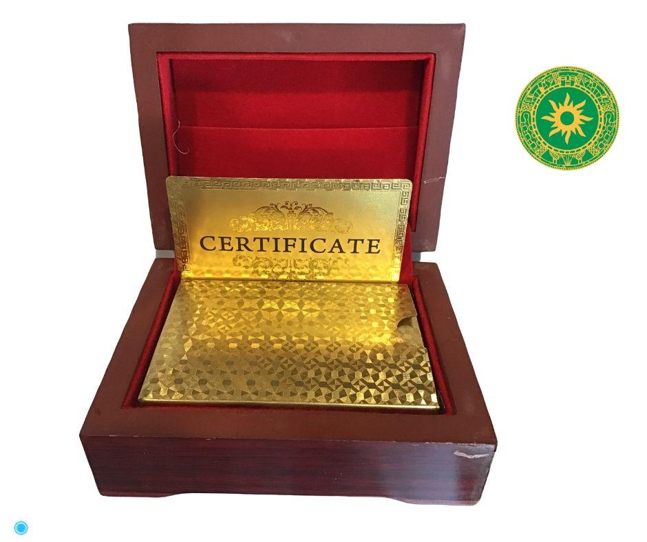 JUEGO DE CARTAS DE ORO JUEGO DE CARTAS DE ORO - Inshe Miami CARTONERIA Y PAPEL INSHE MIAMI