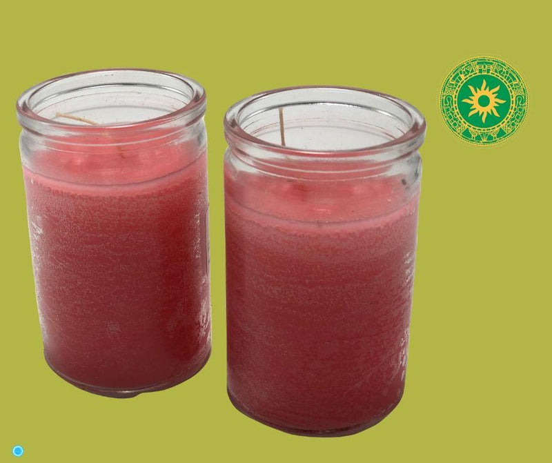 VELA MEDIANA DE COLOR ROSA VELA MEDIANA DE COLOR ROSA - Inshe Miami CERERÍA INSHE MIAMI