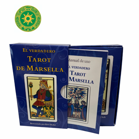 Marseille Tarot Card with Book