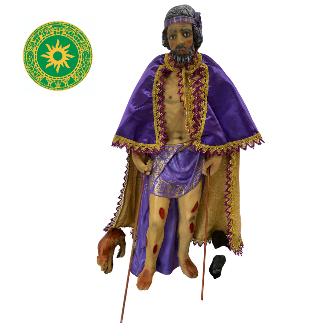 4 Foot Image of San Lázaro (Pick up in our Warehouse)