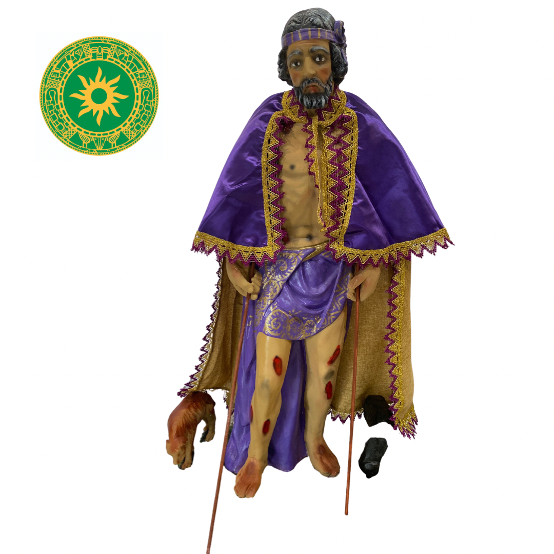 IMAGEN DE SAN LAZARO DE 36"