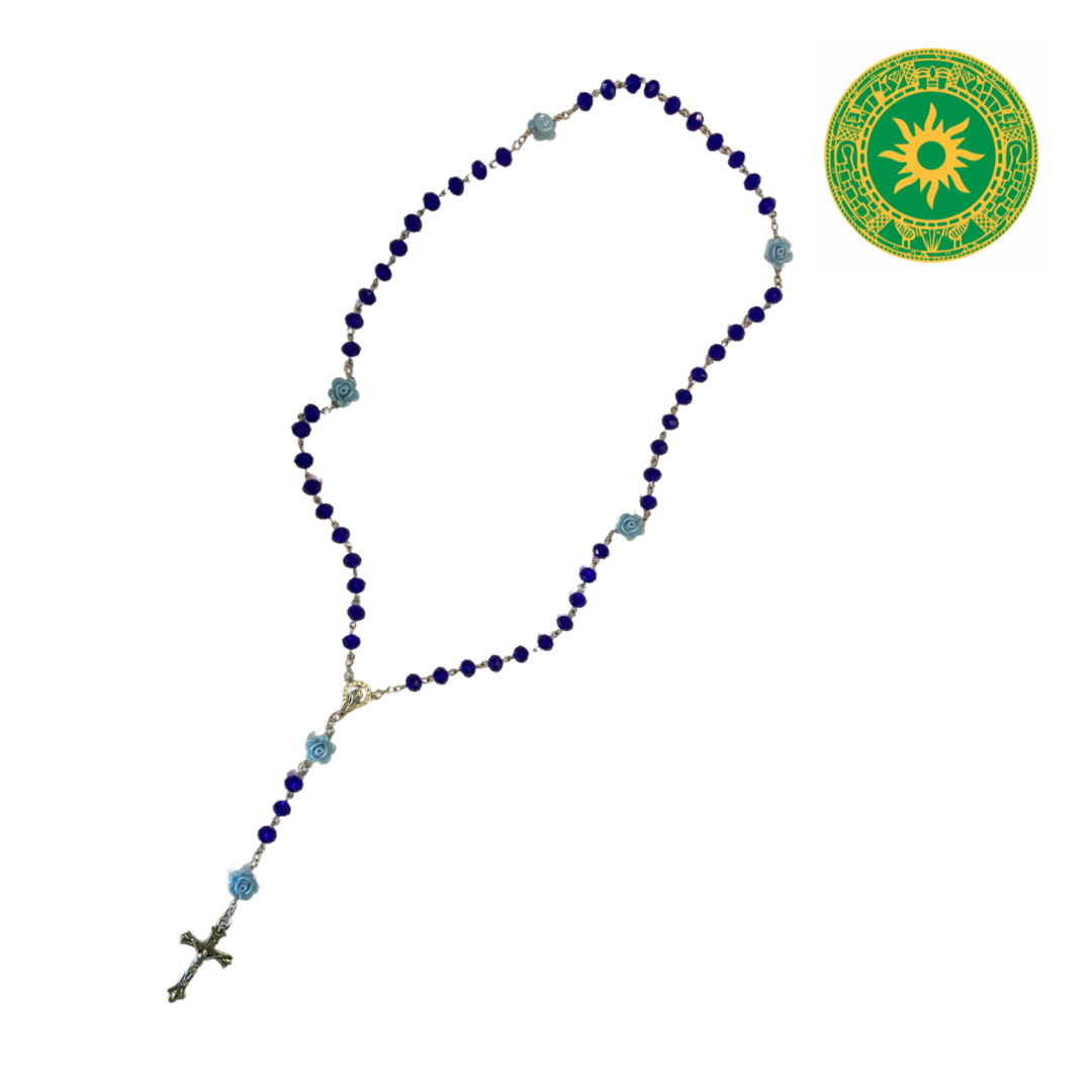 rosaries with flower