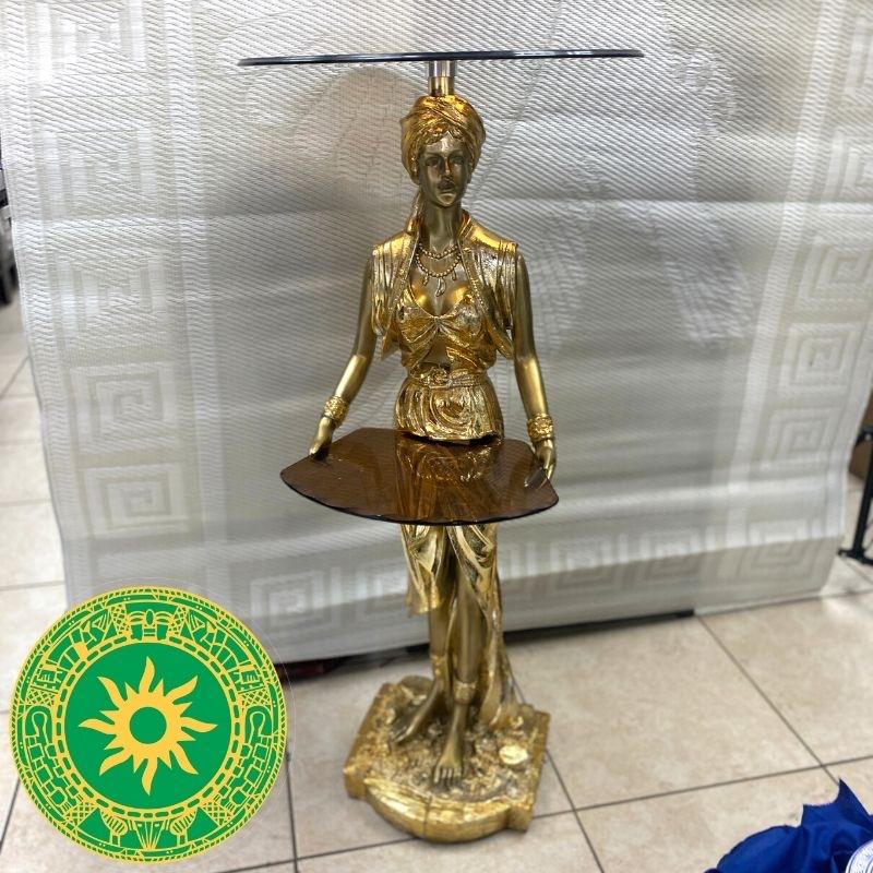 Pedestal mujer con doble cristal Pedestal mujer con doble cristal - Inshe Miami pedestal BotanicasYoruba