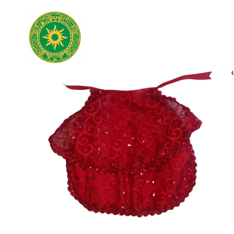 Capas de Santa Barbara con Encajes