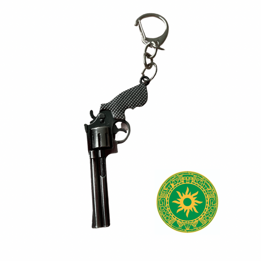 Keychain with Gun