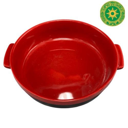 PLATO DE BARRO DE 11"