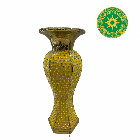 Pedestales Decorado con Cristal