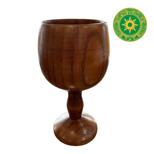 wooden cup