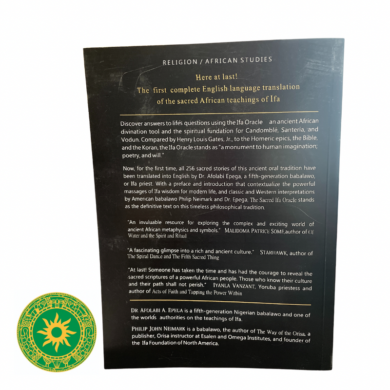LIBRO THE SACRED IFA ORACLE REPRODUCCION