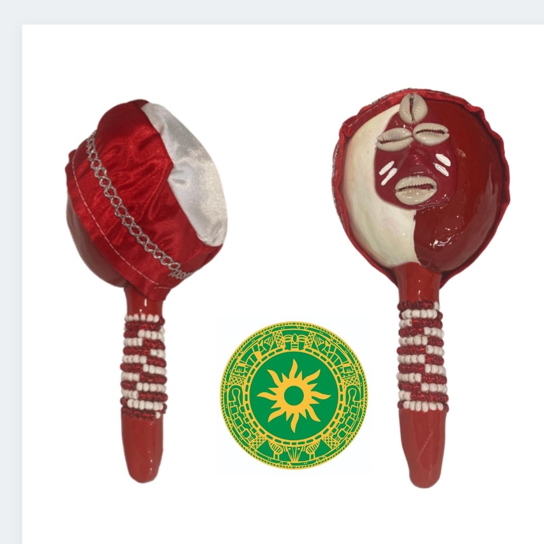 DECORATED MARACAS