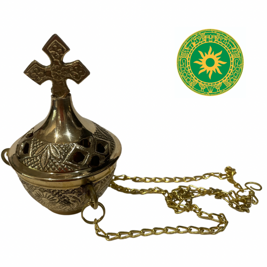 Bronze Incense Holder 3.5"