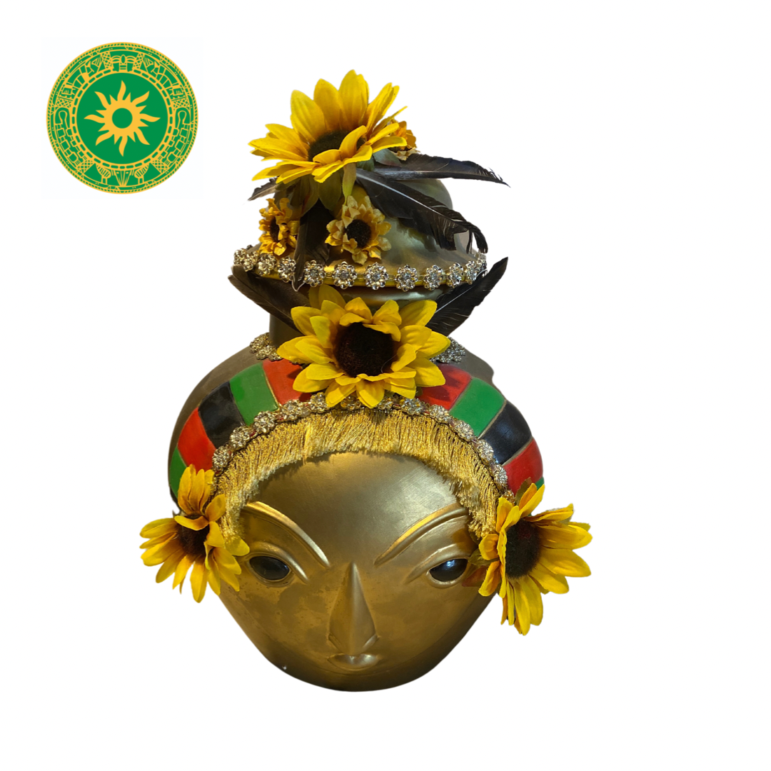 TINAJA GRANDE DE BARRO PARA OLOKUN