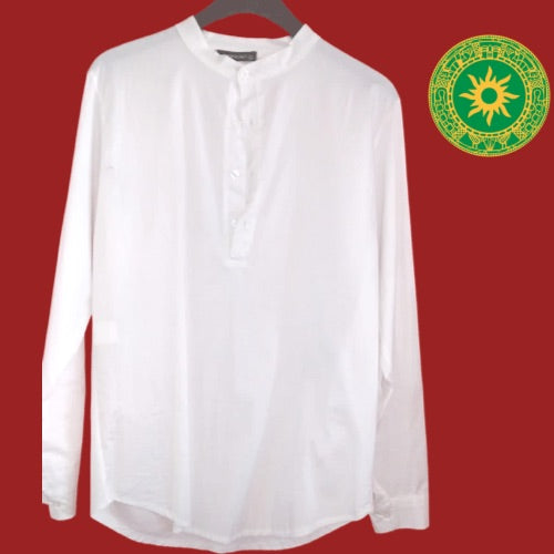 CAMISA BLANCA MANGA LARGA