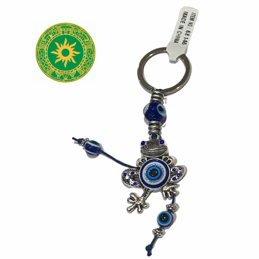 FROG WITH EYES KEYCHAIN